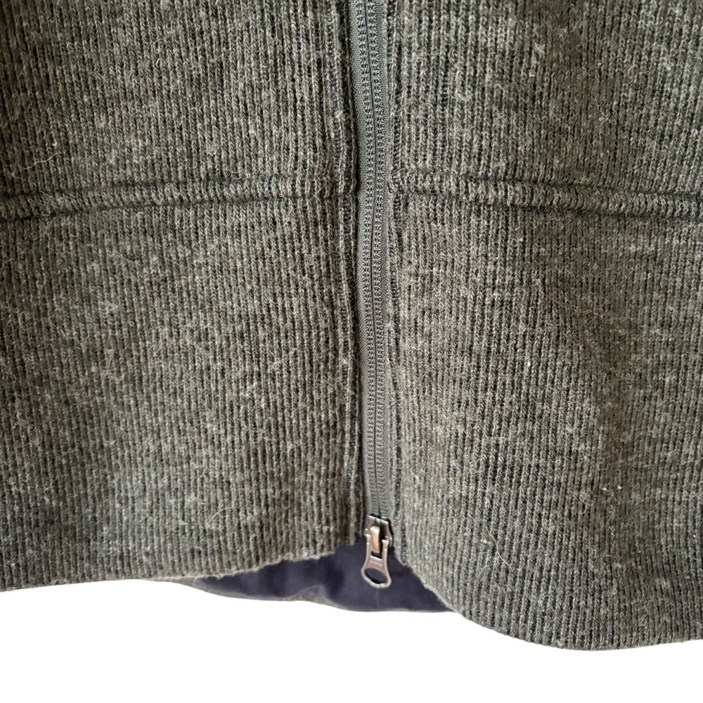 Outdoor Research Womens Flurry Jacket Small Forest Green Black Fleece Wool Warm - Picture 6 of 9